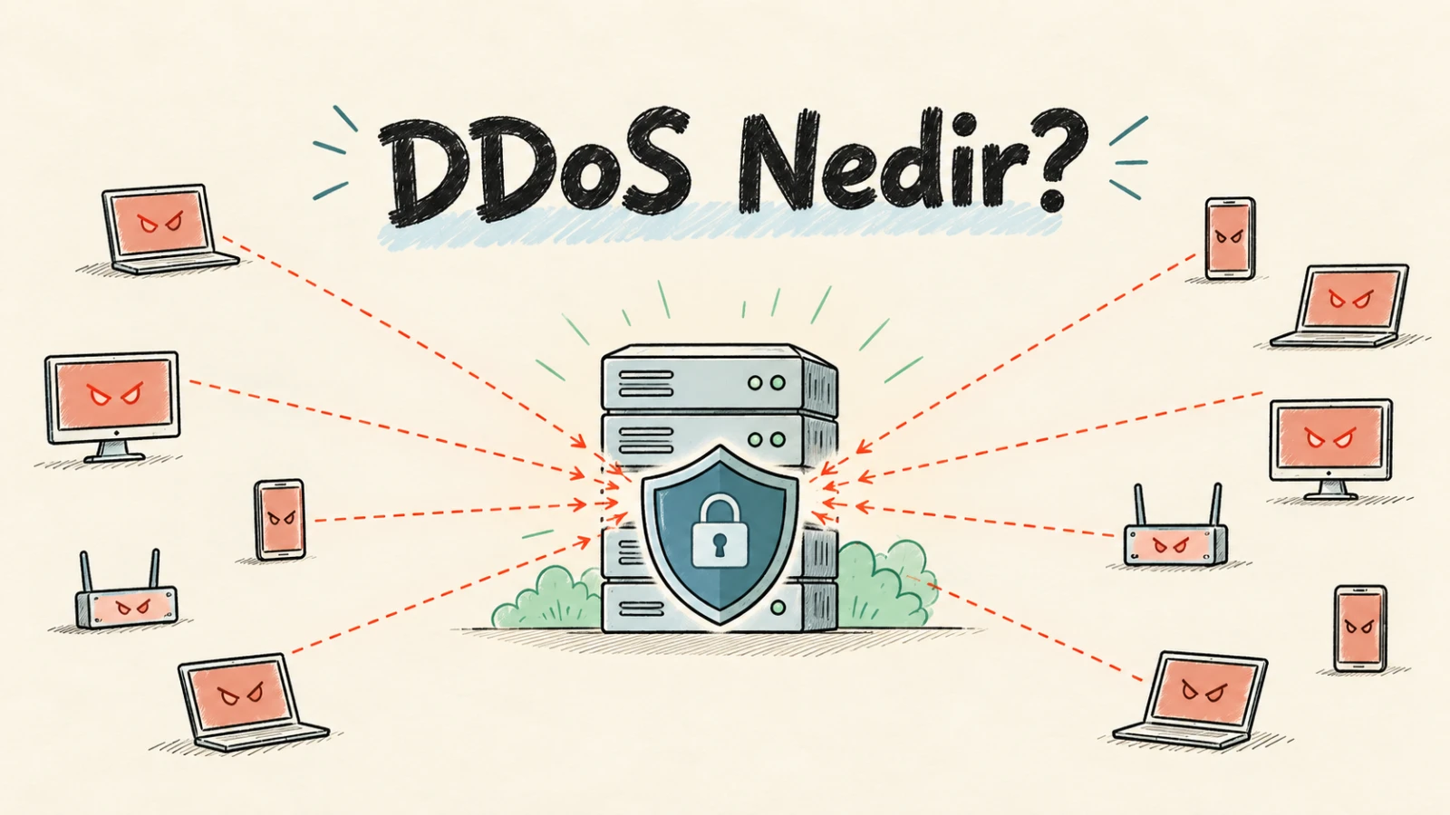 DDoS Nedir? Saldırı Türleri ve Savunma Yöntemleri