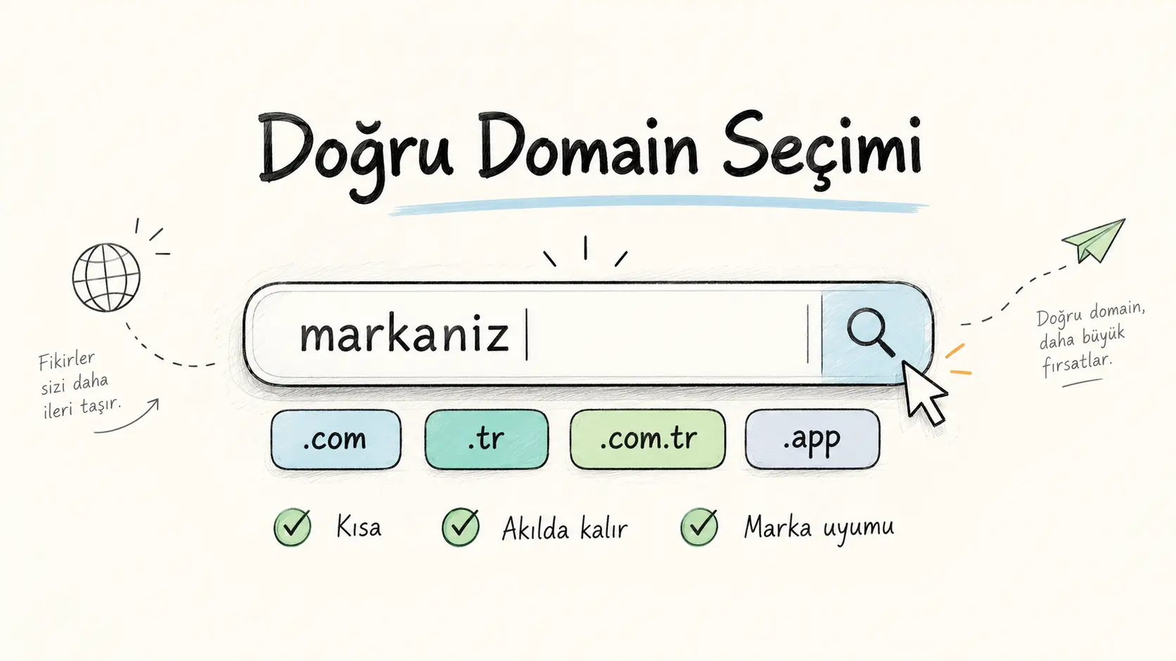 Doğru Domain Nasıl Seçilir? 2026 Domain Rehberi