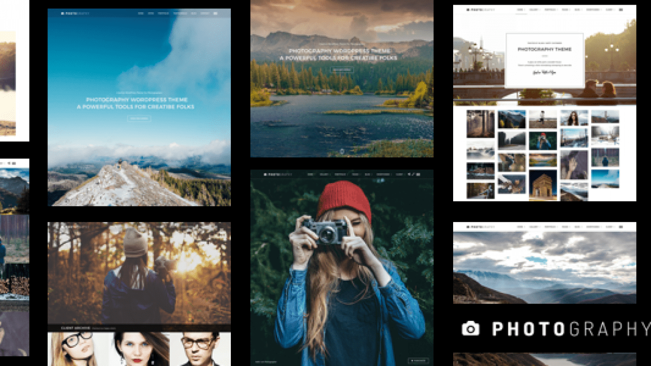WordPress Fotoğrafçılık Temaları 2021