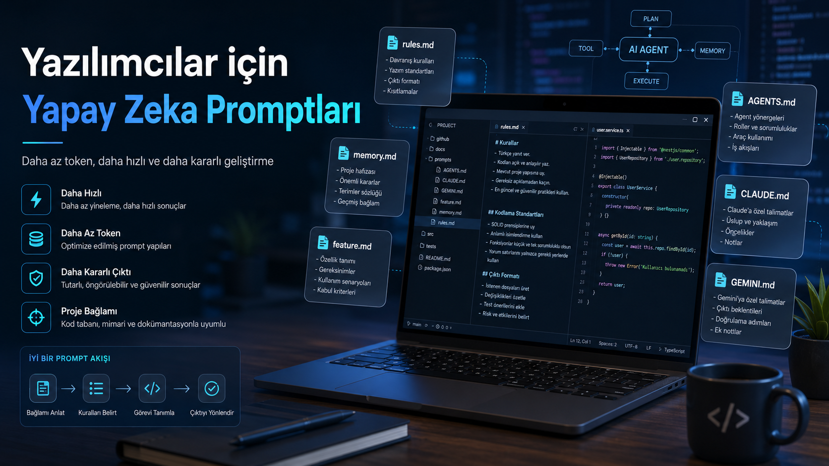 Yazılımcılar için Yapay Zeka Promptları
