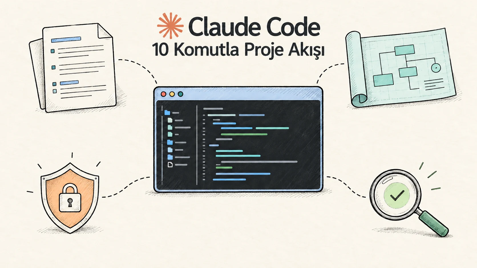 Claude Code ile Proje Geliştirirken Bilmeniz Gereken 10 Komut