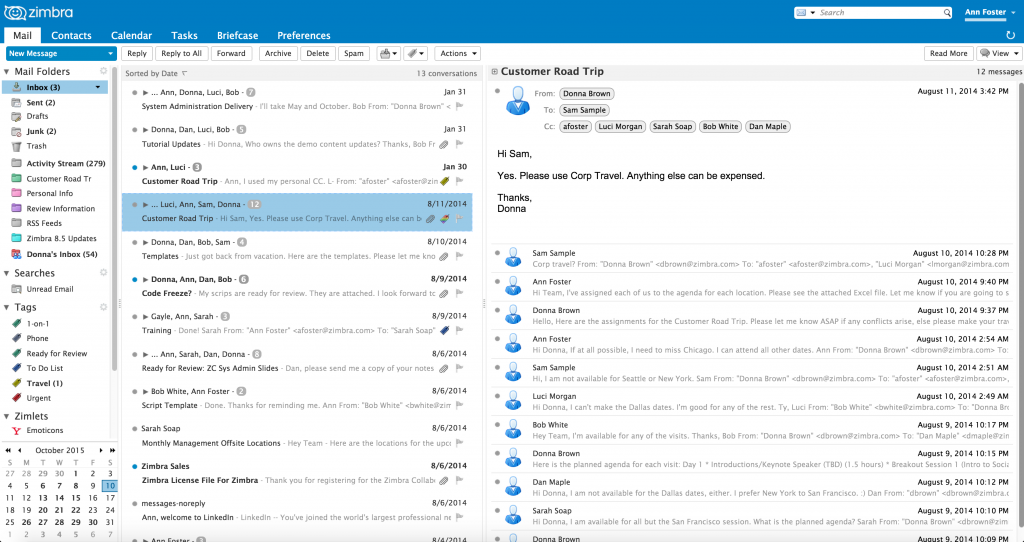 Zimbra Webmail Neler Vaat Ediyor?