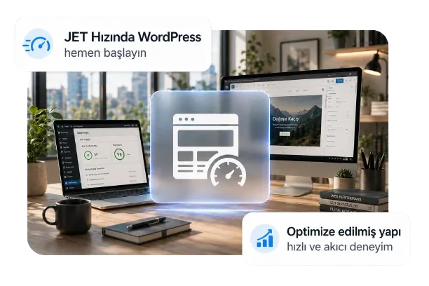 JET Hızında WordPress ile Hemen Başlayın